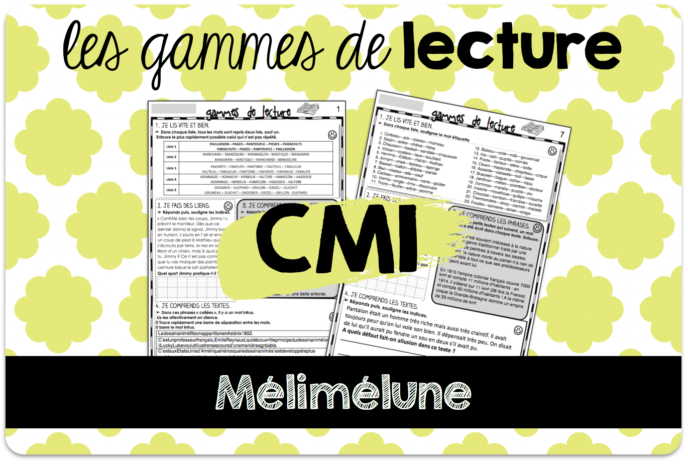 gamme de lecture cm1 - lecture compréhension cm1 à imprimer